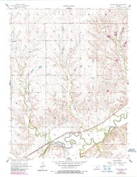 Download a high-resolution, GPS-compatible USGS topo map for Cedar Point, KS (1985 edition)