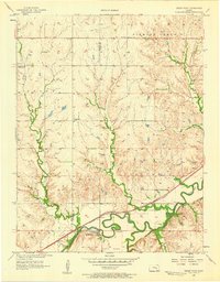 Download a high-resolution, GPS-compatible USGS topo map for Cedar Point, KS (1958 edition)
