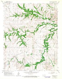 Download a high-resolution, GPS-compatible USGS topo map for Centerville, KS (1967 edition)