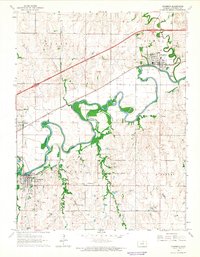 Download a high-resolution, GPS-compatible USGS topo map for Chapman, KS (1965 edition)