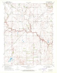 Download a high-resolution, GPS-compatible USGS topo map for Chase NW, KS (1972 edition)