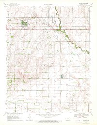 Download a high-resolution, GPS-compatible USGS topo map for Chase, KS (1972 edition)