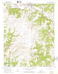 Download a high-resolution, GPS-compatible USGS topo map for Chautauqua, KS (1979 edition)