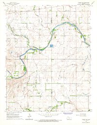 Download a high-resolution, GPS-compatible USGS topo map for Cheney SE, KS (1966 edition)