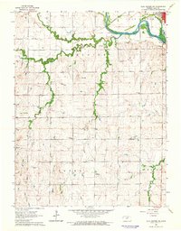 Download a high-resolution, GPS-compatible USGS topo map for Clay Center SW, KS (1965 edition)
