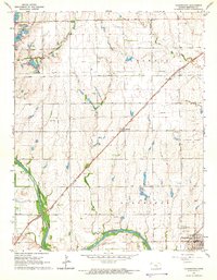 Download a high-resolution, GPS-compatible USGS topo map for Clearwater, KS (1966 edition)