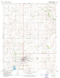 preview thumbnail of historical topo map of Coldwater, KS in 1979