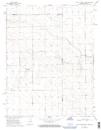 Download a high-resolution, GPS-compatible USGS topo map for Colony Township West, KS (1997 edition)