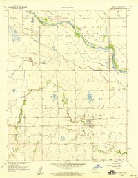 Download a high-resolution, GPS-compatible USGS topo map for Colwich, KS (1959 edition)