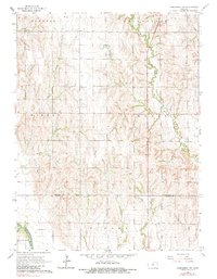 Download a high-resolution, GPS-compatible USGS topo map for Concordia NW, KS (1983 edition)