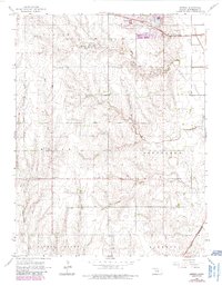Download a high-resolution, GPS-compatible USGS topo map for Conway, KS (1985 edition)