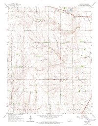 Download a high-resolution, GPS-compatible USGS topo map for Conway, KS (1966 edition)