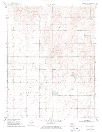 Download a high-resolution, GPS-compatible USGS topo map for Copeland NE, KS (1971 edition)
