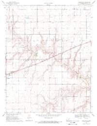 Download a high-resolution, GPS-compatible USGS topo map for Copeland SE, KS (1971 edition)