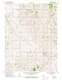 Download a high-resolution, GPS-compatible USGS topo map for Corning, KS (1971 edition)