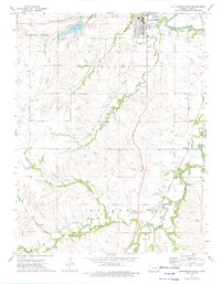 Download a high-resolution, GPS-compatible USGS topo map for Cottonwood Falls, KS (1975 edition)