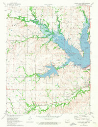 Download a high-resolution, GPS-compatible USGS topo map for Council Grove Lake, KS (1974 edition)