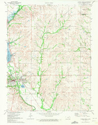 Download a high-resolution, GPS-compatible USGS topo map for Council Grove, KS (1974 edition)
