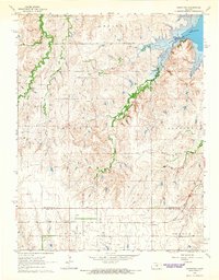 Download a high-resolution, GPS-compatible USGS topo map for Crawford, KS (1965 edition)
