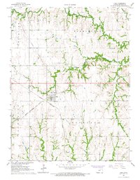 Download a high-resolution, GPS-compatible USGS topo map for Cuba, KS (1967 edition)