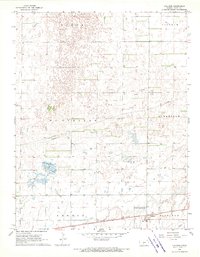 Download a high-resolution, GPS-compatible USGS topo map for Cullison, KS (1970 edition)