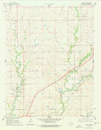 Download a high-resolution, GPS-compatible USGS topo map for De Graff, KS (1978 edition)