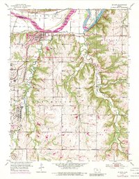 Download a high-resolution, GPS-compatible USGS topo map for De Soto, KS (1989 edition)