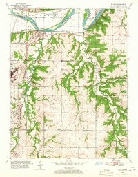 Download a high-resolution, GPS-compatible USGS topo map for De Soto, KS (1967 edition)