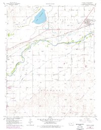Download a high-resolution, GPS-compatible USGS topo map for Deerfield, KS (1978 edition)