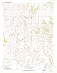 Download a high-resolution, GPS-compatible USGS topo map for Deerhead, KS (1975 edition)