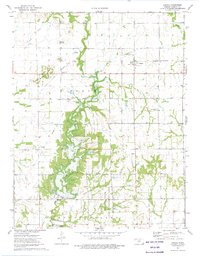 Download a high-resolution, GPS-compatible USGS topo map for Dennis, KS (1975 edition)