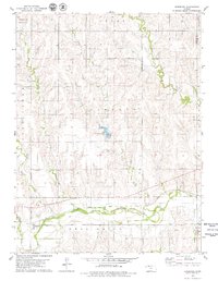 Download a high-resolution, GPS-compatible USGS topo map for Densmore, KS (1979 edition)