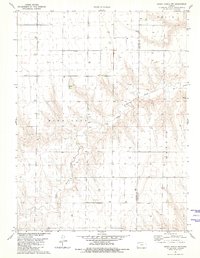 Download a high-resolution, GPS-compatible USGS topo map for Dewey Ranch NW, KS (1981 edition)