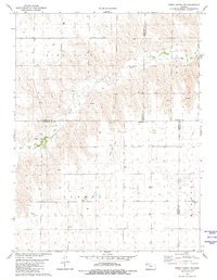 Download a high-resolution, GPS-compatible USGS topo map for Dewey Ranch SW, KS (1981 edition)