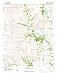 Download a high-resolution, GPS-compatible USGS topo map for Dexter NE, KS (1963 edition)