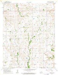 Download a high-resolution, GPS-compatible USGS topo map for Dexter SW, KS (1963 edition)