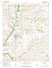Download a high-resolution, GPS-compatible USGS topo map for Dexter, KS (1963 edition)