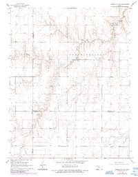 Download a high-resolution, GPS-compatible USGS topo map for Dodge City NW, KS (1984 edition)