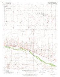 Download a high-resolution, GPS-compatible USGS topo map for Dodge City SW, KS (1969 edition)