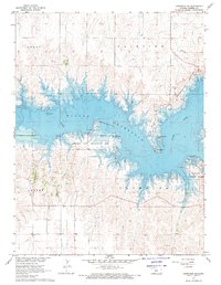 Download a high-resolution, GPS-compatible USGS topo map for Dorrance NE, KS (1970 edition)
