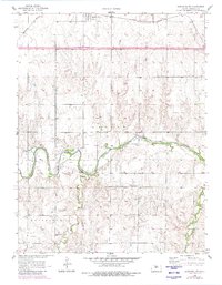 Download a high-resolution, GPS-compatible USGS topo map for Dorrance SW, KS (1980 edition)