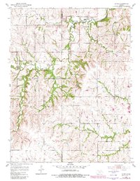Download a high-resolution, GPS-compatible USGS topo map for Dover, KS (1982 edition)