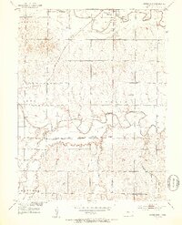 1953 Map of Downs South