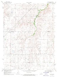 Download a high-resolution, GPS-compatible USGS topo map for Dubuque, KS (1971 edition)