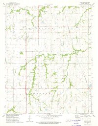 Download a high-resolution, GPS-compatible USGS topo map for Earlton, KS (1975 edition)