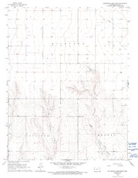 Download a high-resolution, GPS-compatible USGS topo map for East Bridge Creek North, KS (1993 edition)