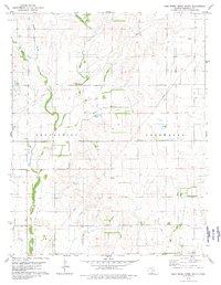 Download a high-resolution, GPS-compatible USGS topo map for East Kiowa Creek South, KS (1980 edition)
