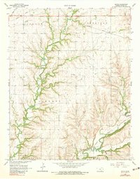 Download a high-resolution, GPS-compatible USGS topo map for Eaton, KS (1983 edition)