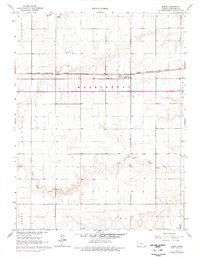 Download a high-resolution, GPS-compatible USGS topo map for Edson, KS (1977 edition)