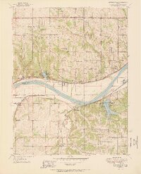 1951 Map of Edwardsville